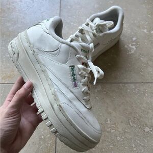 Reebok Club C Extra Platform Womens Sneakers 8.5
